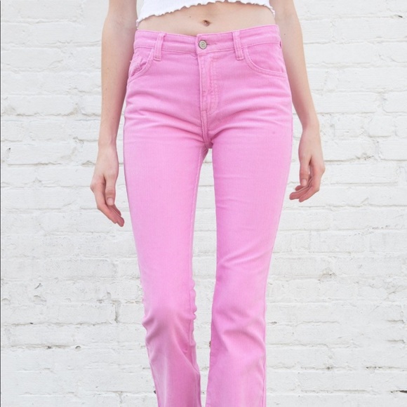 Brandy Melville Pants - bnwt bubblegum pink darlene pants